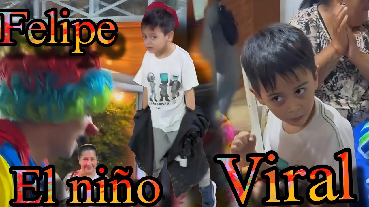 viral ¡Conoce a Felipe! El Niño Que Conquistó las Redes con Su Carisma