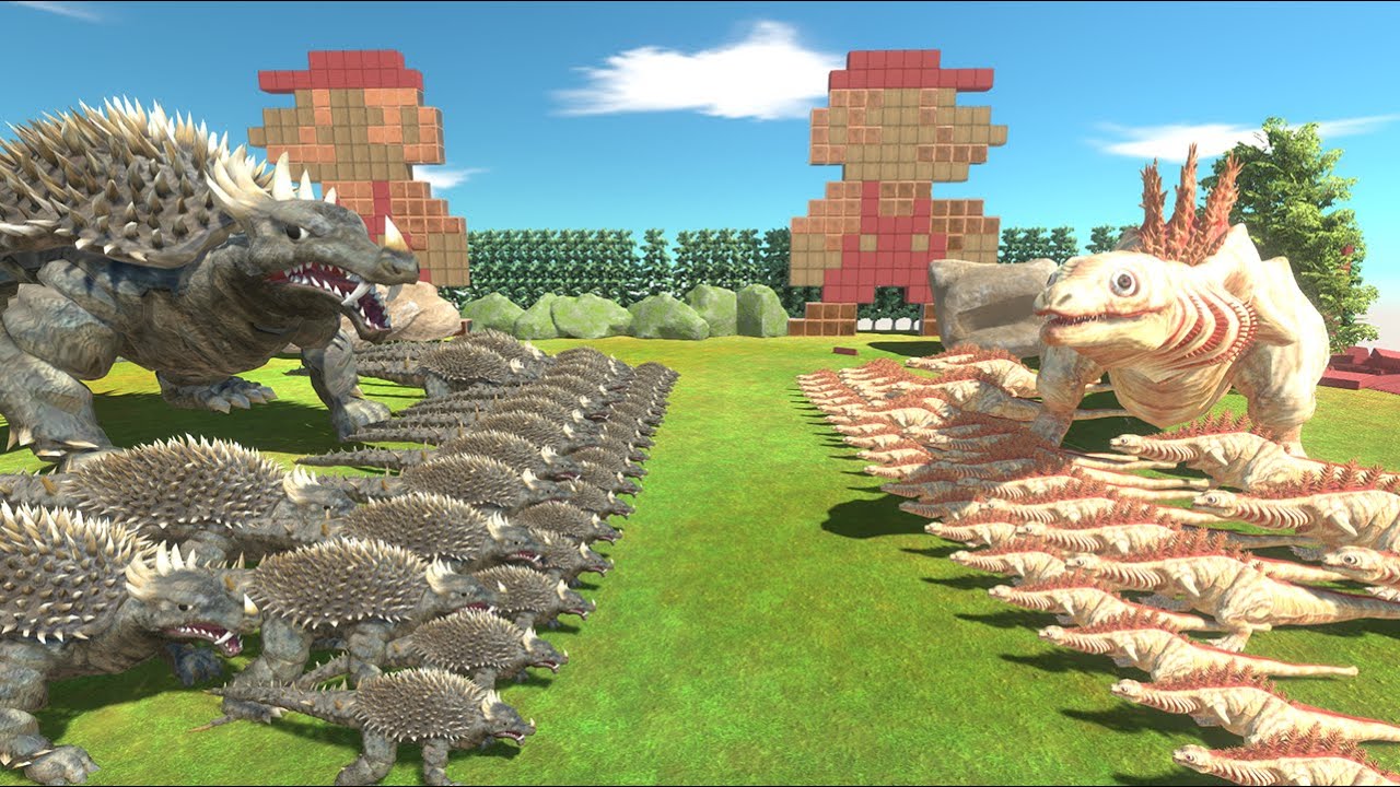 Anguirus vs Kamata Kun – The Ultimate Kaiju Battle | Animal Revolt Batlle Simulator