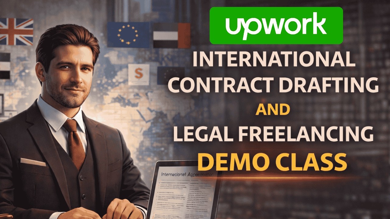 International Contract Drafting & Legal Freelancing Demo Class | Earn with Global Clients (2026)