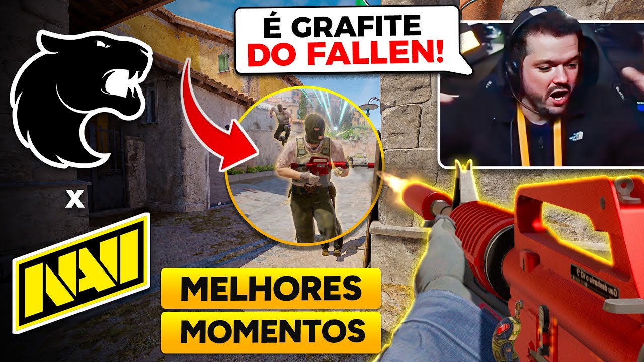 GRAFITE DO FALLEN!!? - FURIA x NAVI - MELHORES MOMENTOS - MAJOR BUDAPESTE 2025