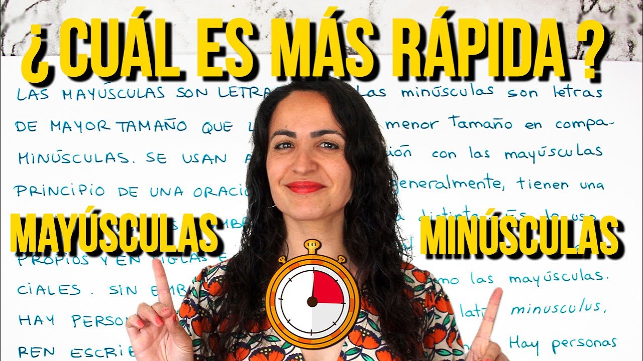 🐢 ¿POR QUÉ TE PERJUDICA ESCRIBIR EN MAYÚSCULAS?