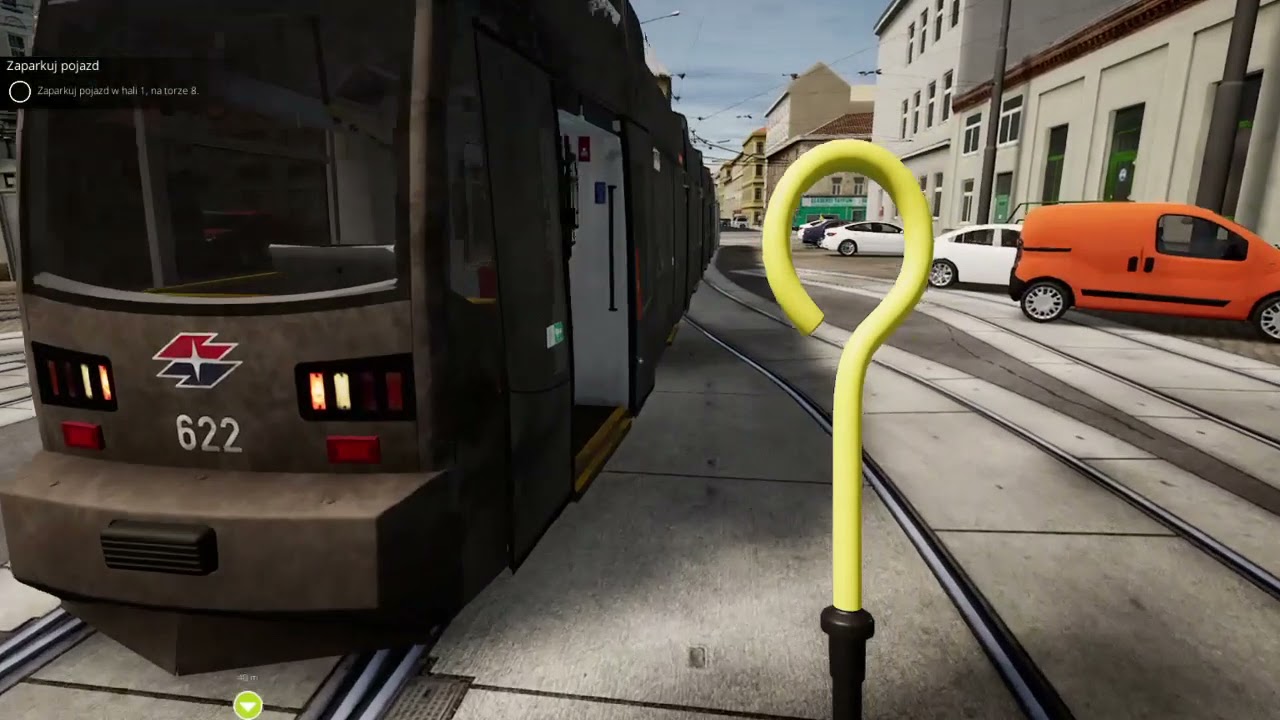 TramSim Vienna ULF in waschanlagen.