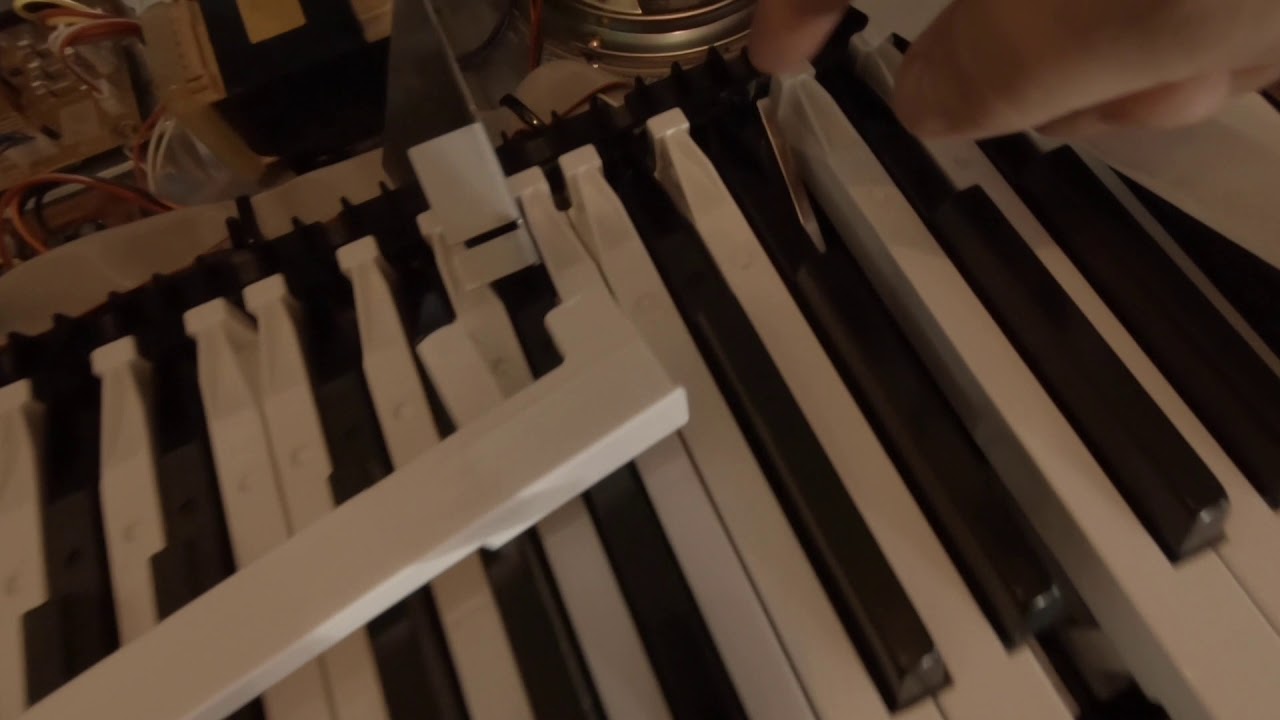 Clavinova CLP CVP Sticking Key Repair