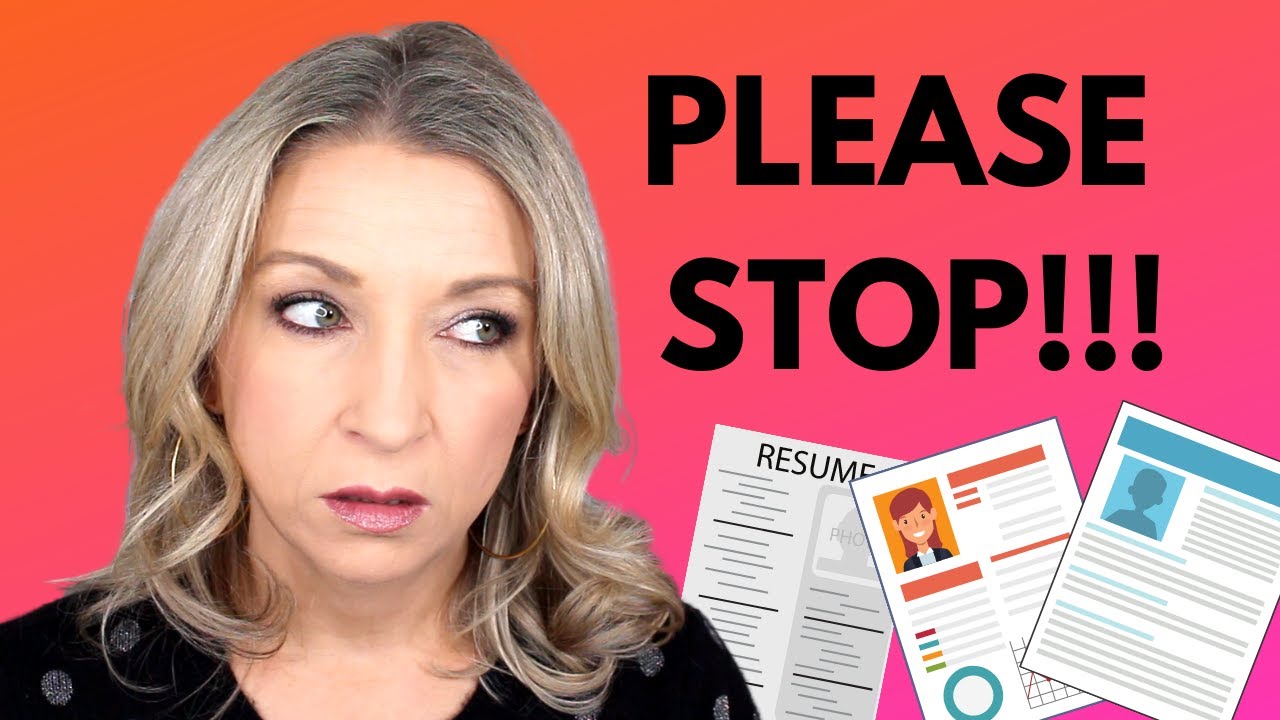 Resume Writing MISTAKES! Functional Resumes, Photos and MORE!