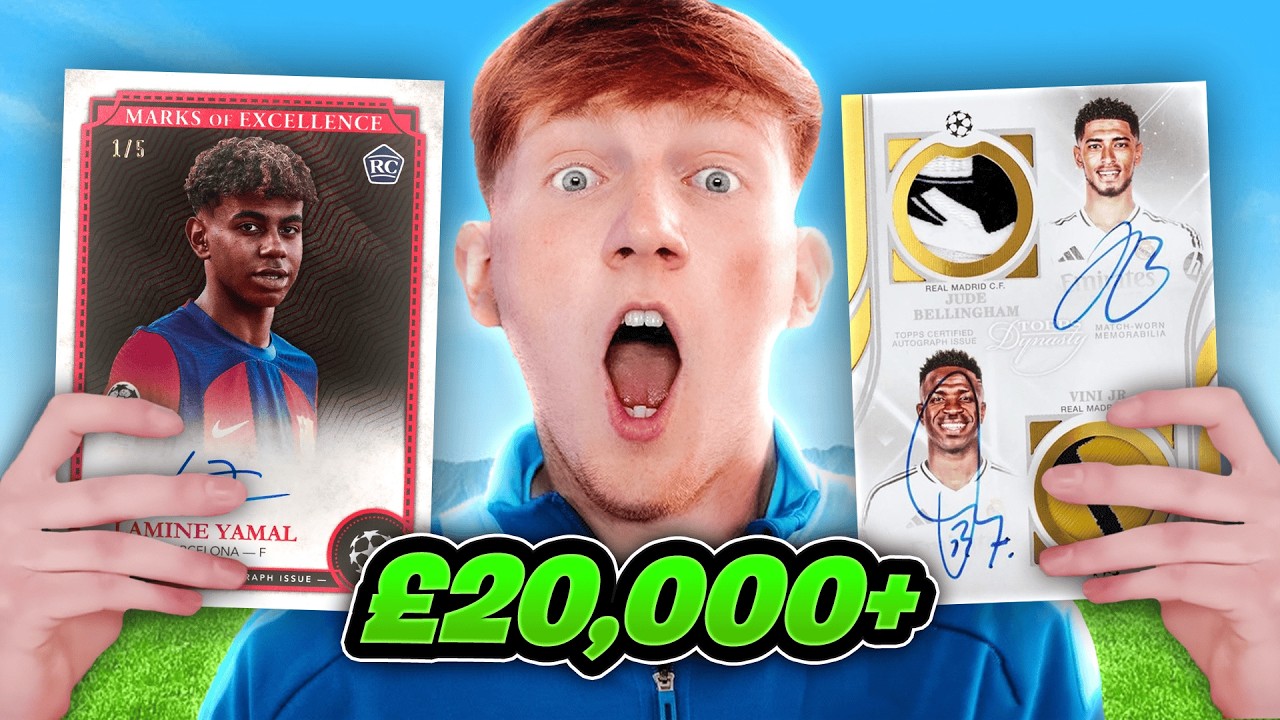 AngryGinge Packed An Insane 1/1 In Topps Dynasty (£20,000+)