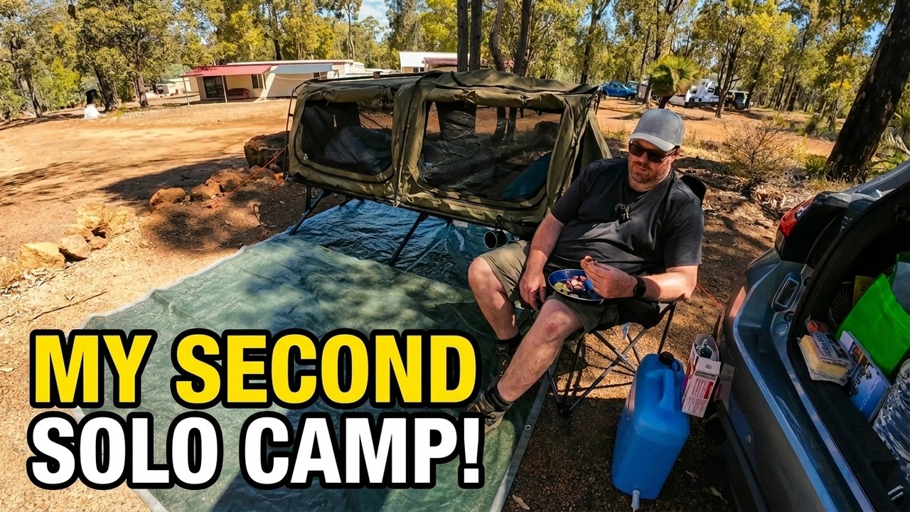 Solo Camping at Lake Navarino! | Waroona Western Australia Part 2