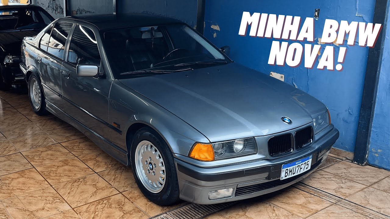 NO DETALHES MINHA BMW 325I E36 AUTOMATICA, MUITO NOVA!