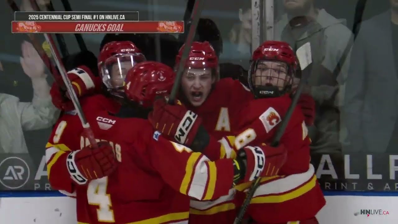 2025 HC Centennial Cup Semi-Finals - Rockland vs Calgary