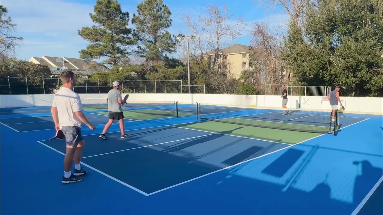 Pickleball Shootout In Windy Central Park of North Myrtle Beach