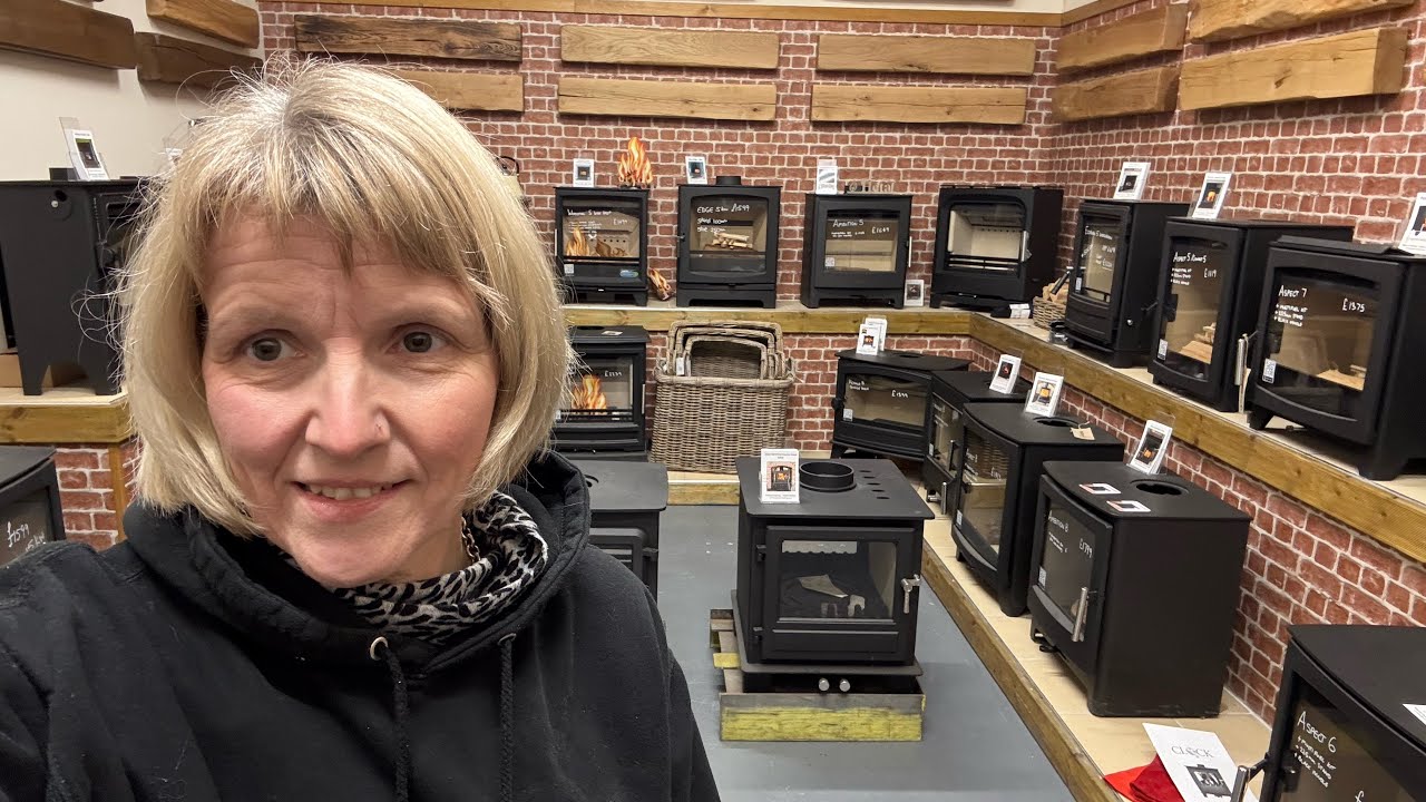 Clock Blithfield Double Sided Stove and EKOL Clarity Double Sided - Side by Side Comparison