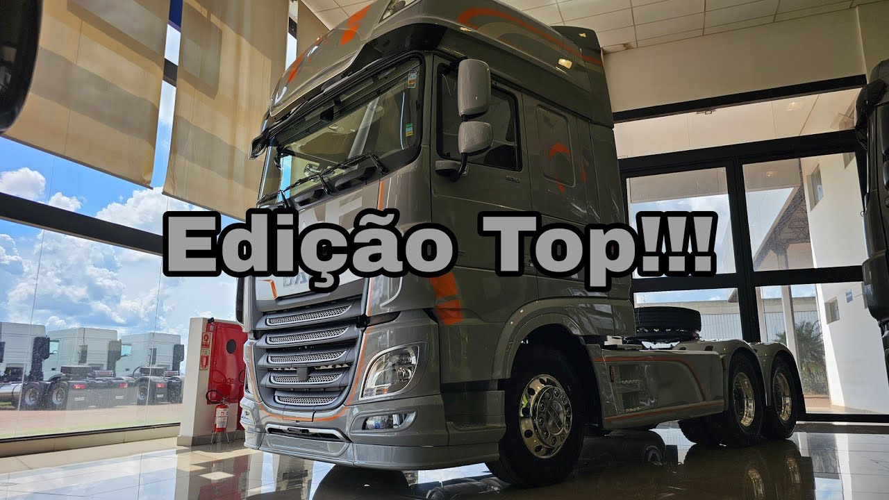 DAF XF 530 Trucado 6x2 Edição 10 anos de Brasil que caminhão show de bola!!!