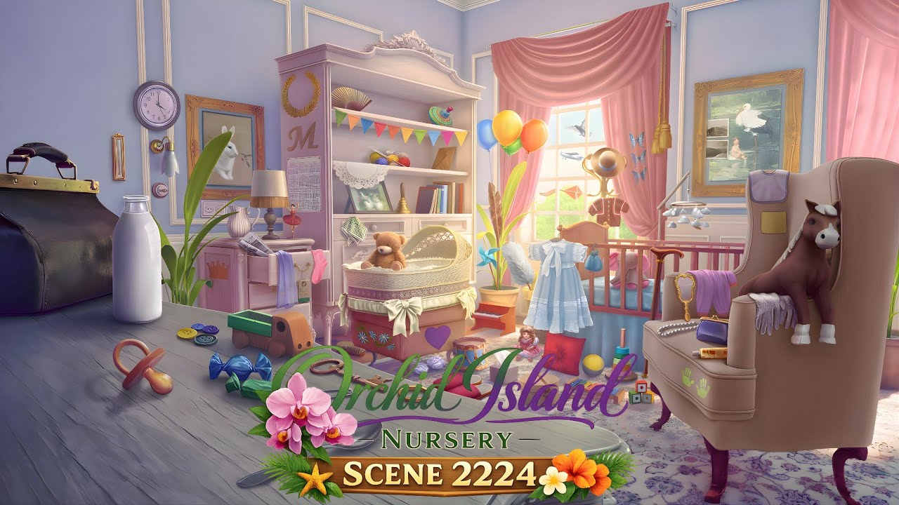 June's Journey Scene 2224 | Vol 09 Ch 50 | Orchid Island Nursery | Mastered Scene [4K UHD 60FPS]