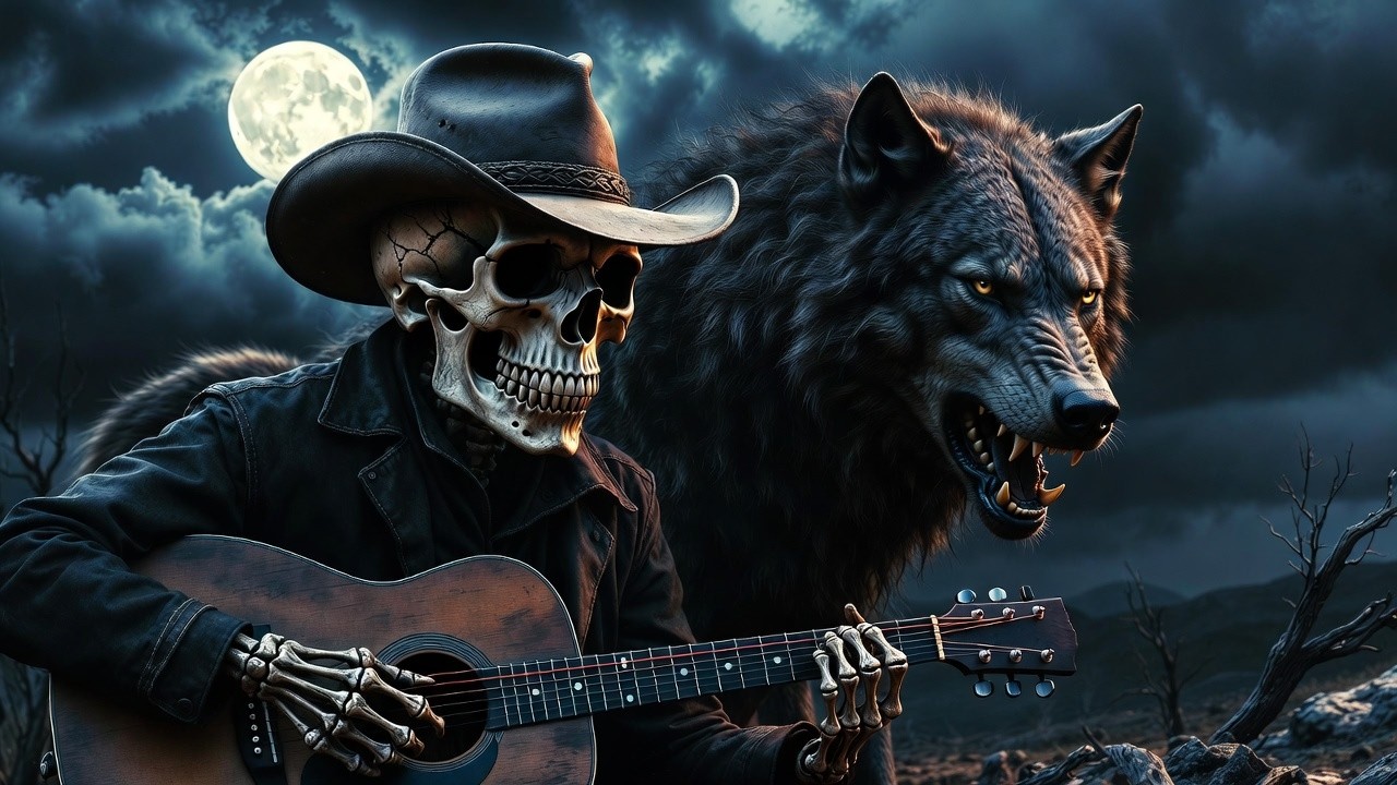 Wolfshadow Music – When the Final Heaven Burns for the Wolf King | Dark Country Cinematic