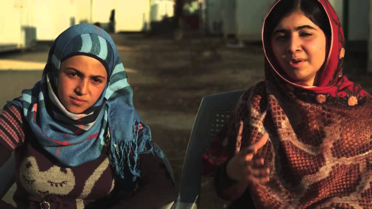 Syria: Malala's plea for Syrian refugees