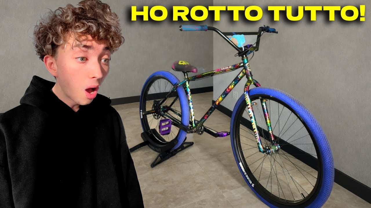 LA MIA NUOVA BICI É UN DISASTRO...