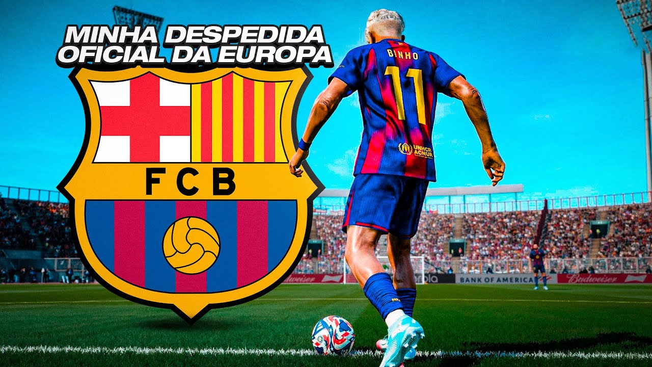 PES 2025 - RUMO AO ESTRELATO #20: ACABOU!!! MINHAS &Uacute;LTIMAS PARTIDAS NA EUROPA ❤️