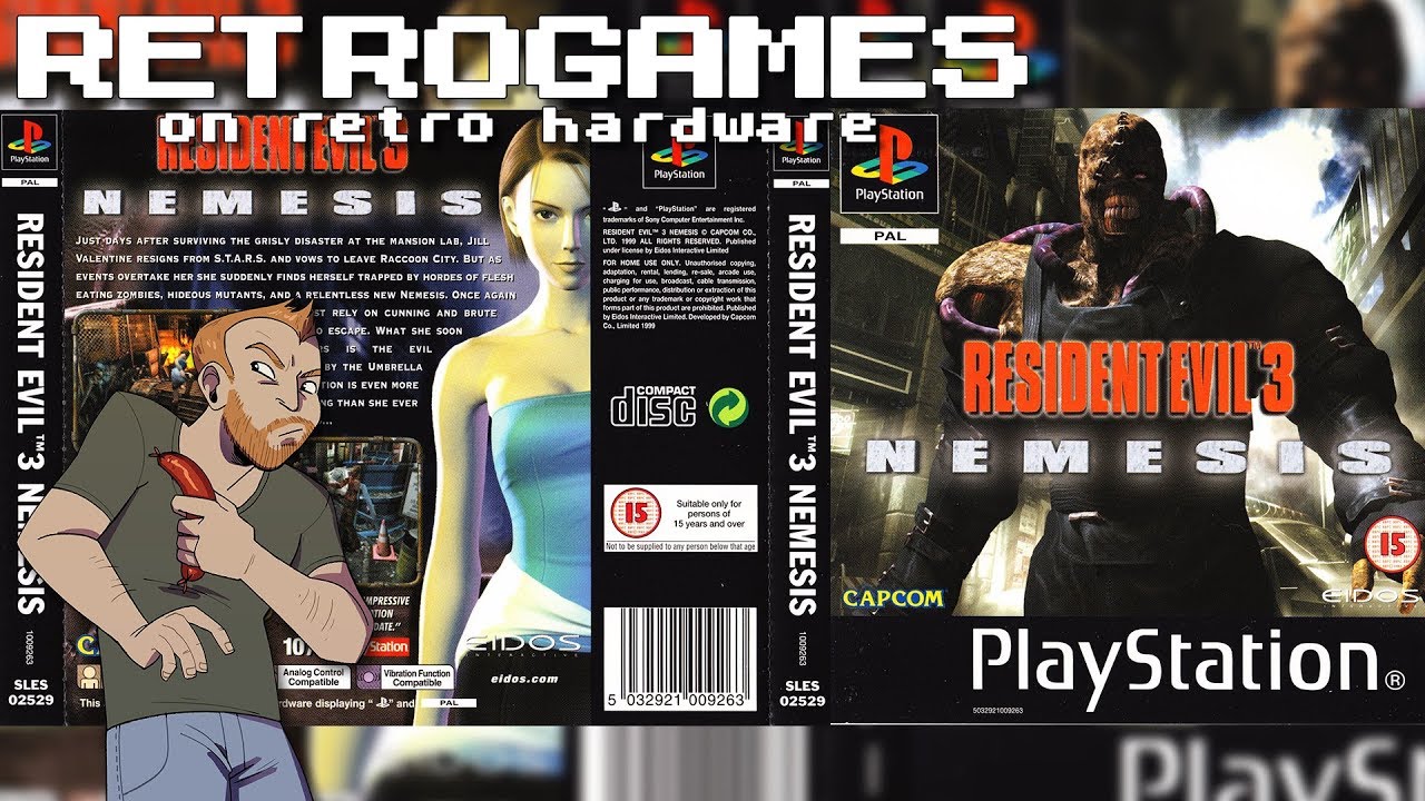 Let's Play Resident Evil 3 Nemesis on original hardware PART 1 - Live PS1 gameplay!