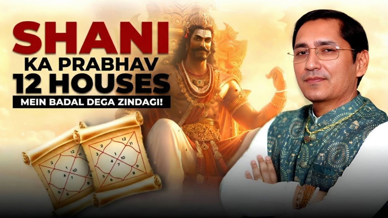 SHANI IN 12 HOUSES: Saturn’s Real Effects on Career, Marriage, Health & Karma | Kundali Analysis