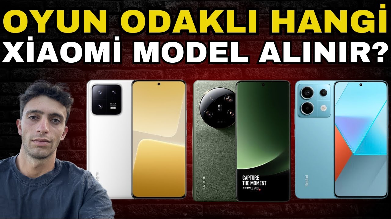OYUN ODAKLI HANGİ XIAOMI MODELLER ALINIR ?