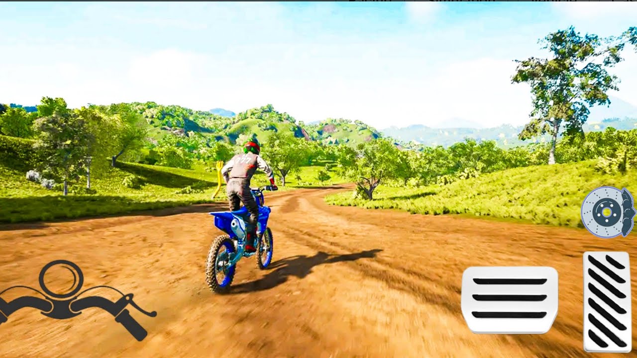 HR Motocross Riding Gameplay - Bike Riding Gameplay - Android Gameplay 