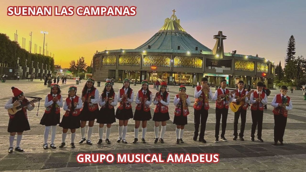 VILLANCICO (ESTRENO)  SUENAN LAS CAMPANAS  -  GRUPO MUSICAL AMADEUS  25 AÑOS.