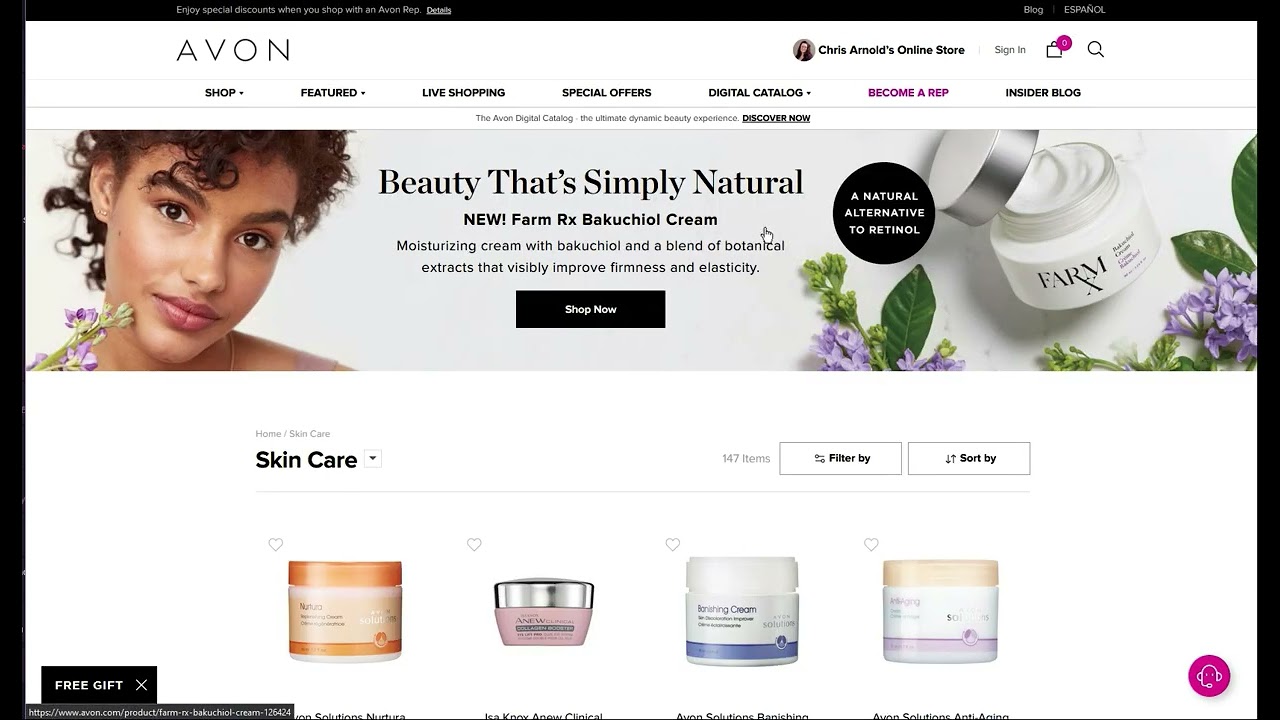 Avon Skincare Finder