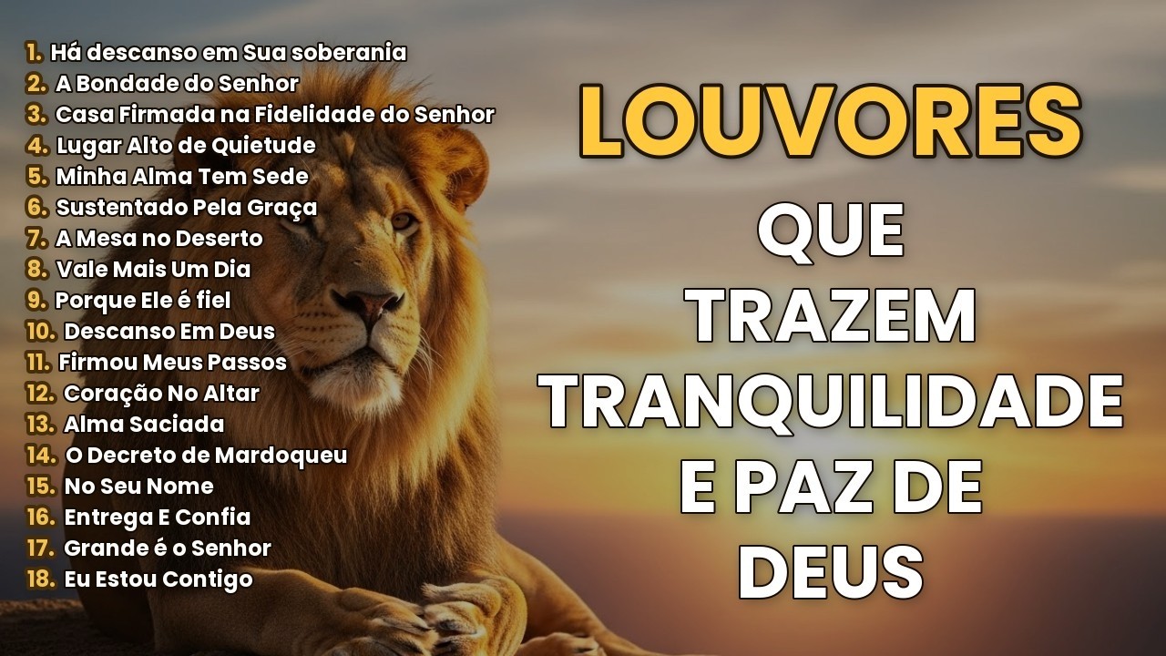 Música Cristã ✝️ para Encontrar Descanso na Presença de Deus