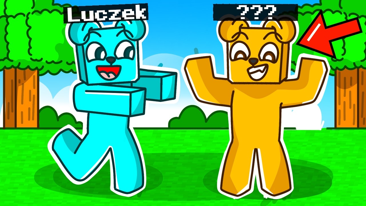 M&Oacute;J NOWY KOLEGA w Minecraft 🧡🩵