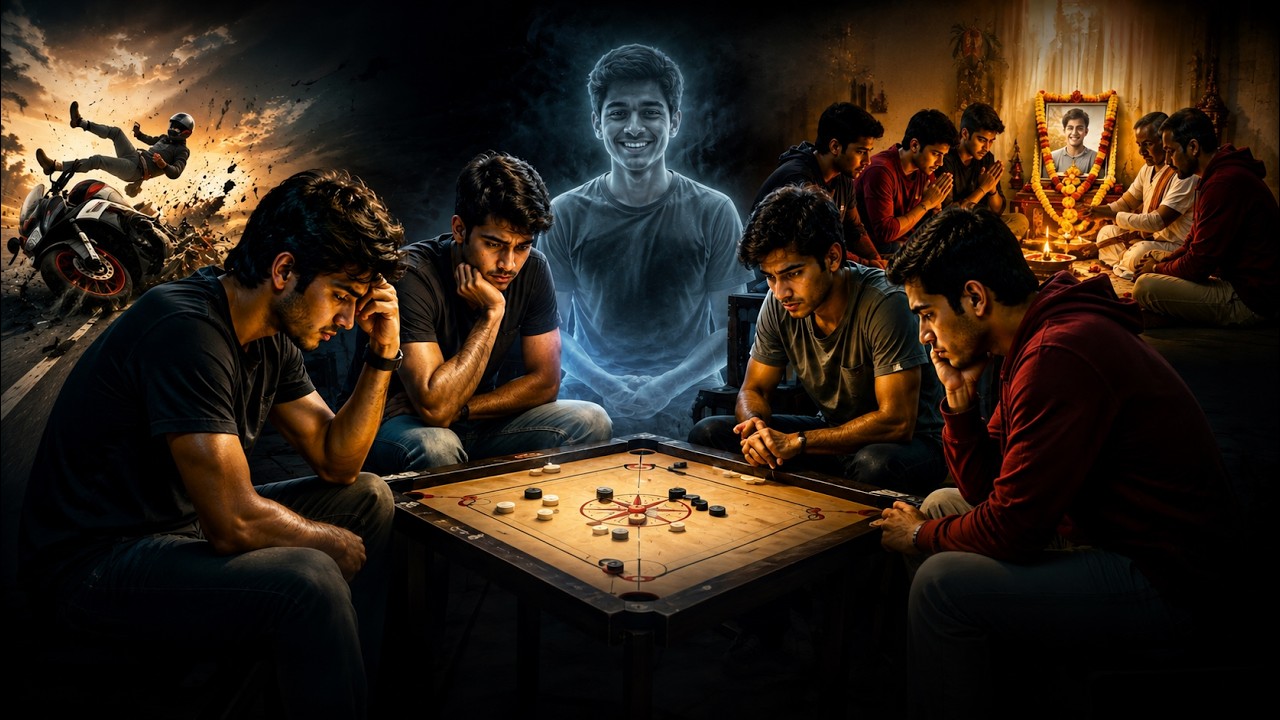 The Empty Seat at the Carrom Board: A Story of Friendship & Loss