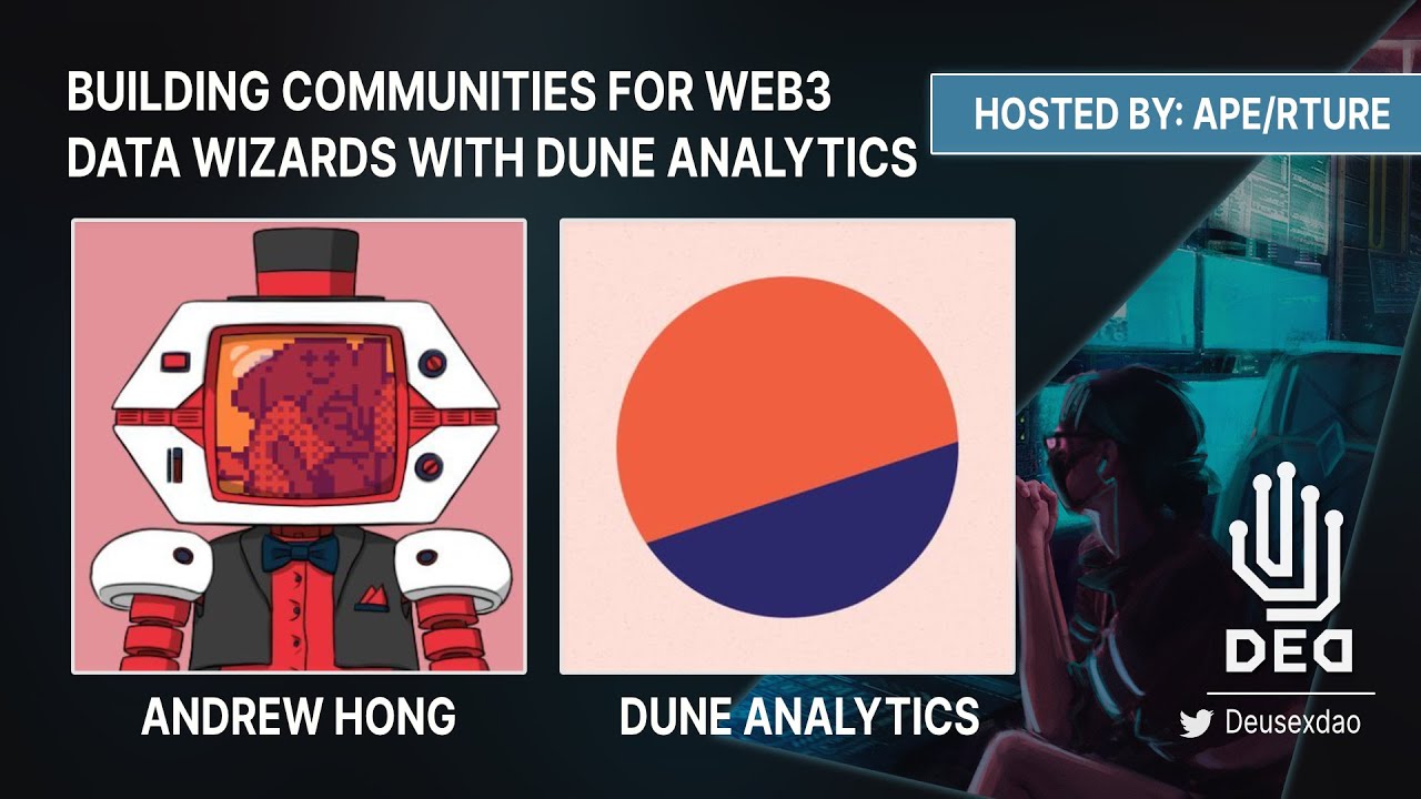 Building Communities For Web3 Data Wizards With Dune Analytics
