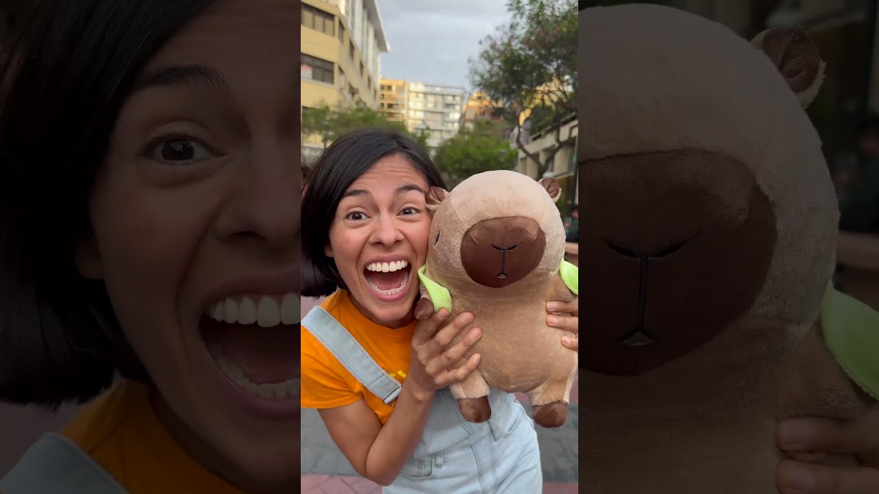Christina 💙 su #capibara #capibaradeleste #capibaras #123andres #musicainfantil  #videosinfantiles