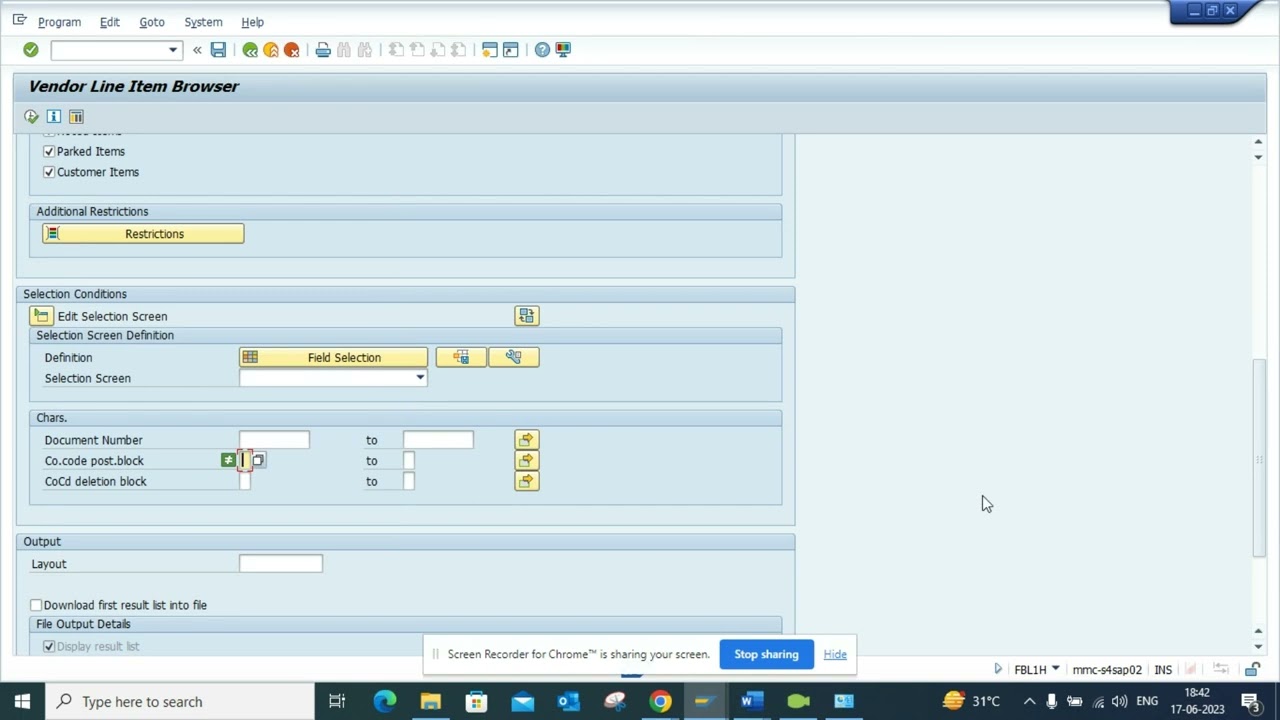 SAP FBL1N НА СТЕРОИДАХ &mdash; ЭТО FBL1H