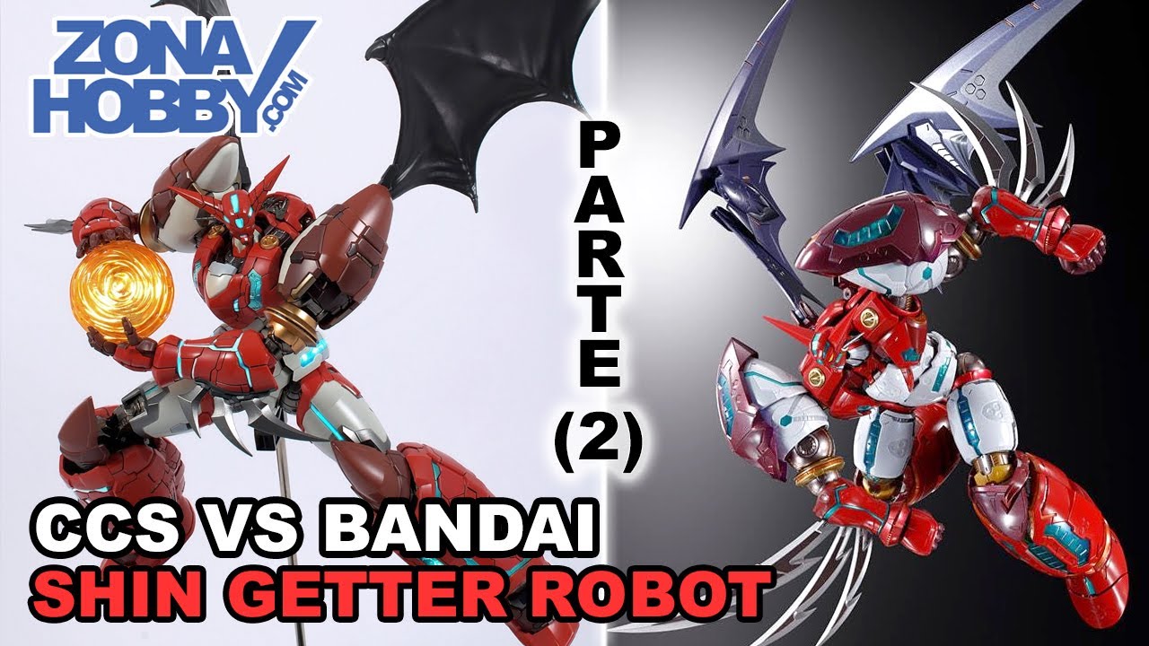 Shin Getter Robot - CCS vs BANDAI (Parte2: il metalbuild!!)