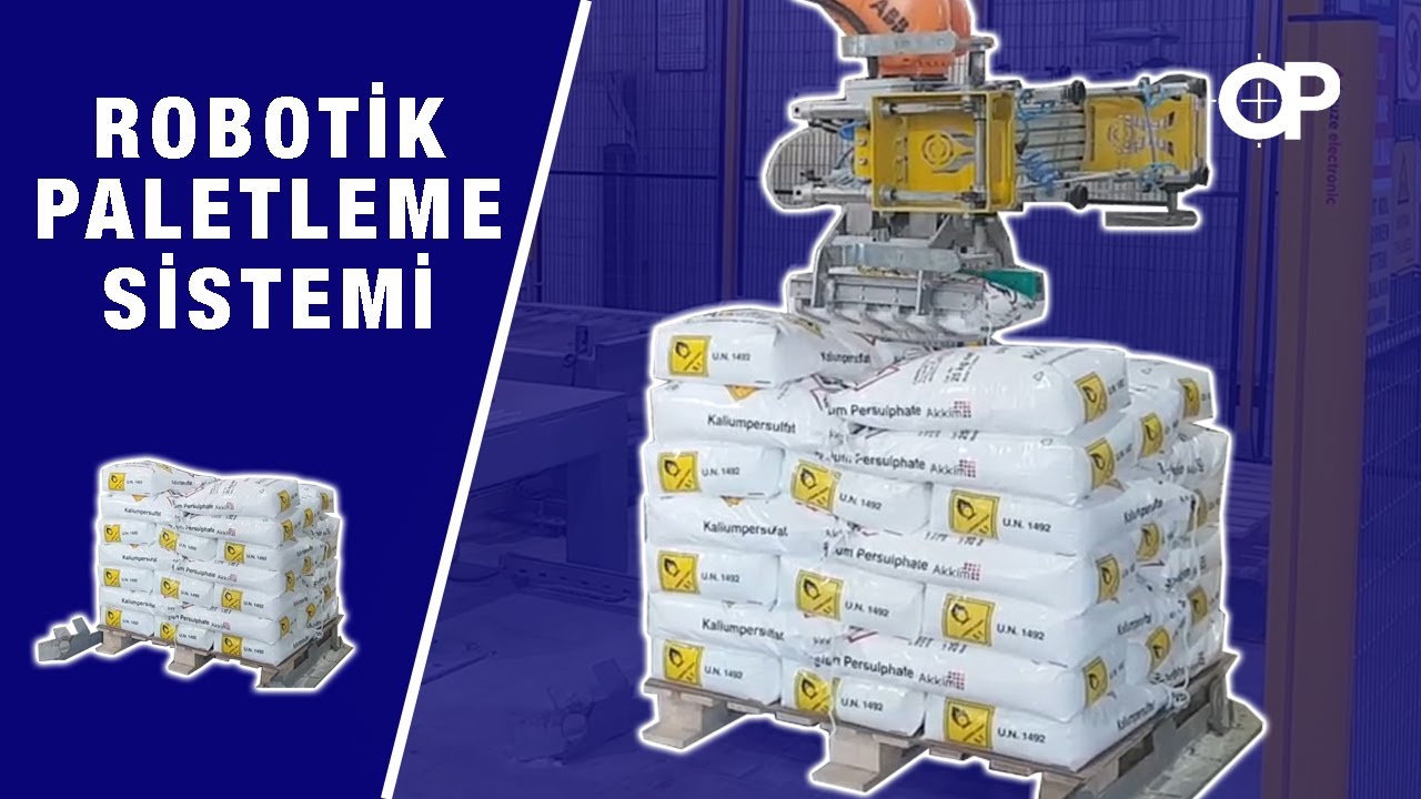 Robotik Torba Paletleme Sistemi