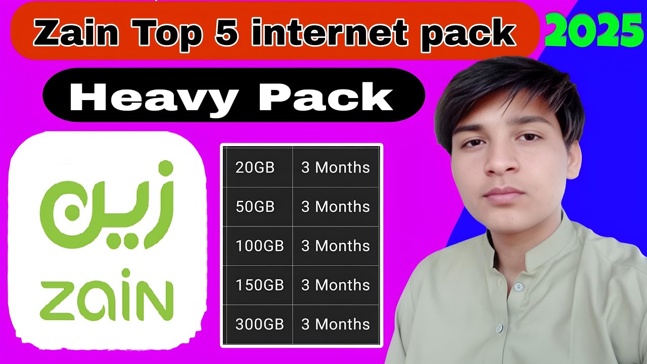 How to get Activate top 5 Zain internet packages 2025 Zain net Packages