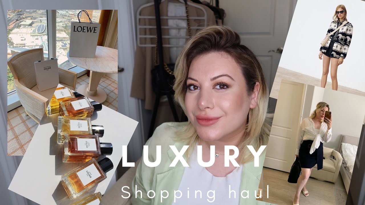 Luxury Shopping Haul | Celine, Loewe, Maje, Sandro, & Conjour #Celine #Loewe #maje #sandro#conjour