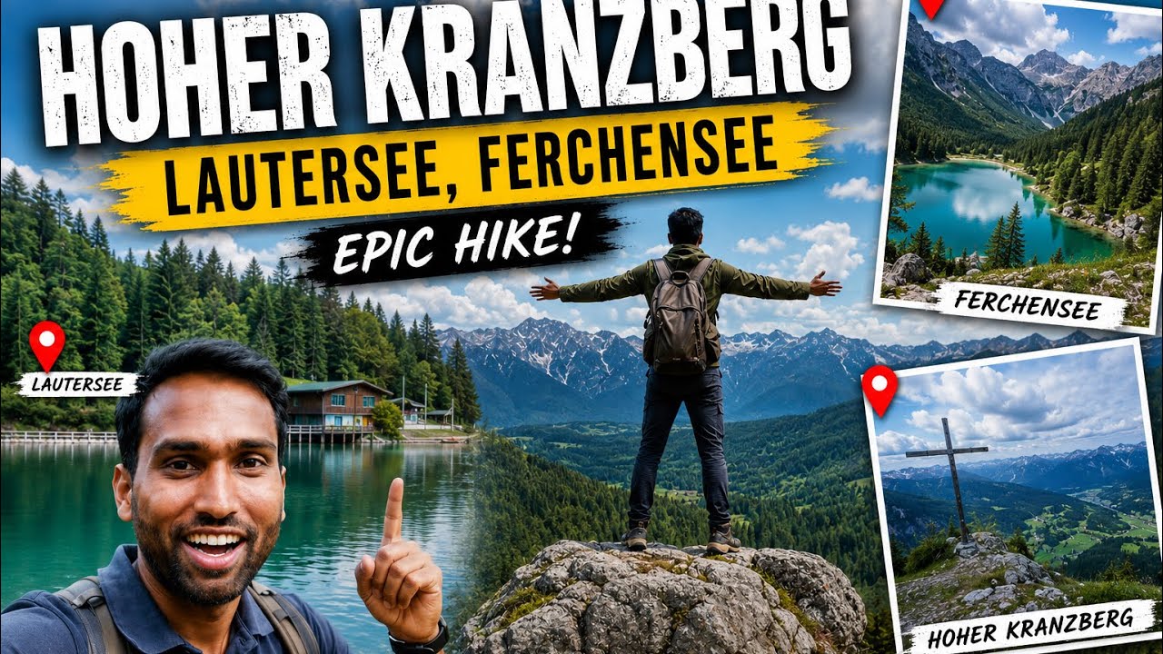 Germany Mountains Series 9 | Hoher Kranzberg | Lautersee | Ferchensee | Mittenwald| Traveling Pramod