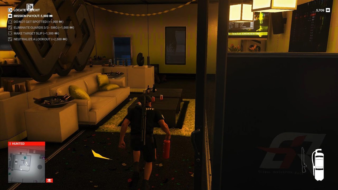 Slow and methodical. - M1 Hitman 3
