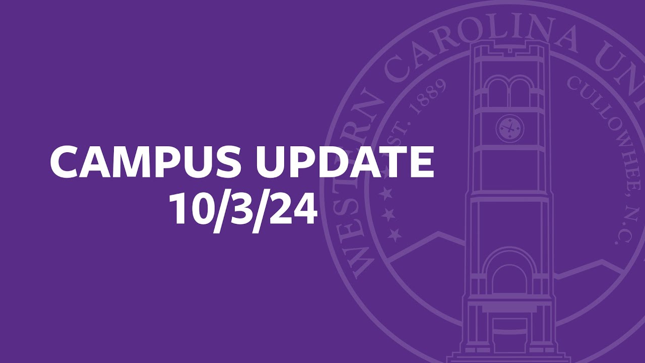 LIVE Campus Update - 10/3/24