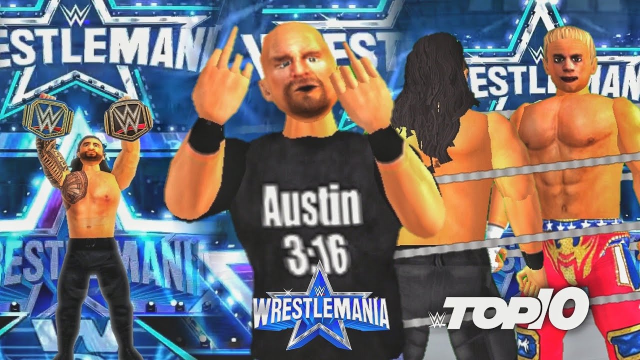 WR3D 2K22: Top 10 WrestleMania 38 Moments!