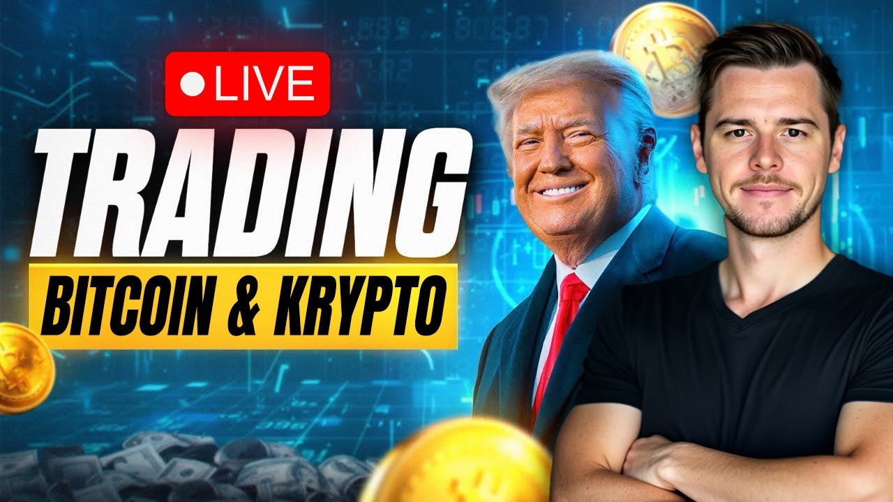 🚨 Bitcoin in der ENTSCHEIDUNG! JETZT 100.000$? LIVE TRADING