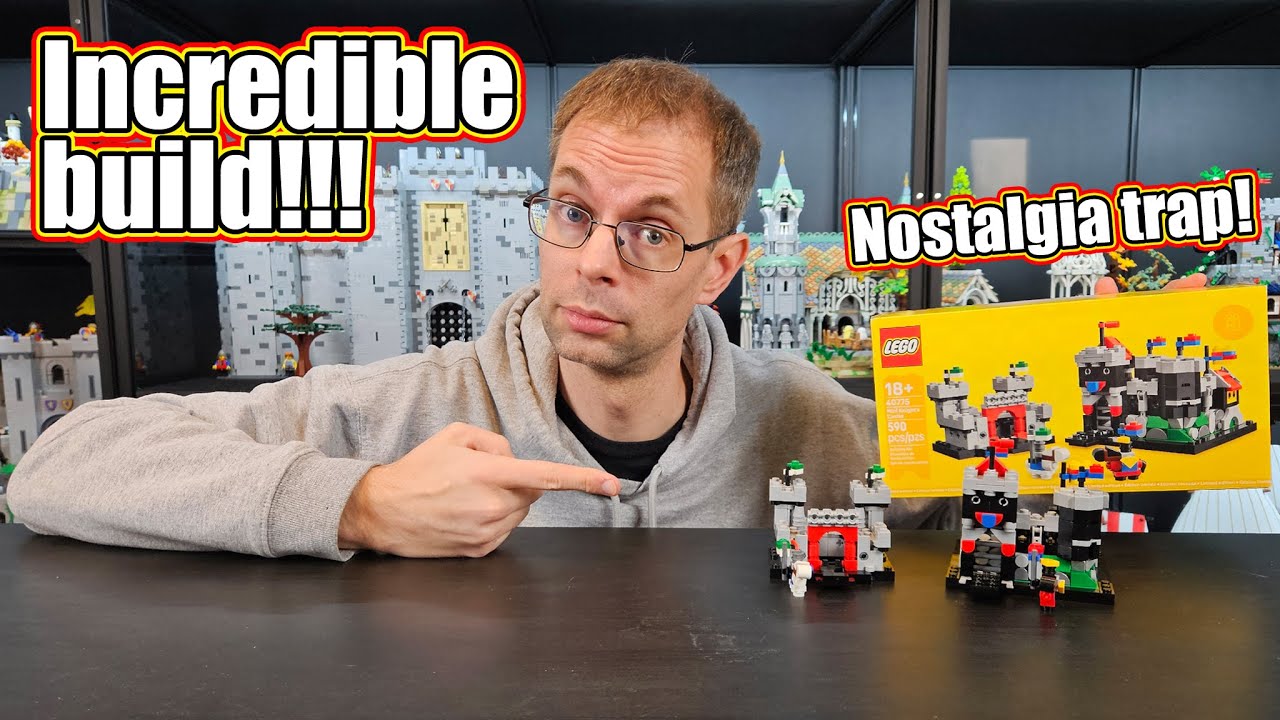 Великолепная техника! Обзор Lego Mini Knight's Castle | Набор 40775