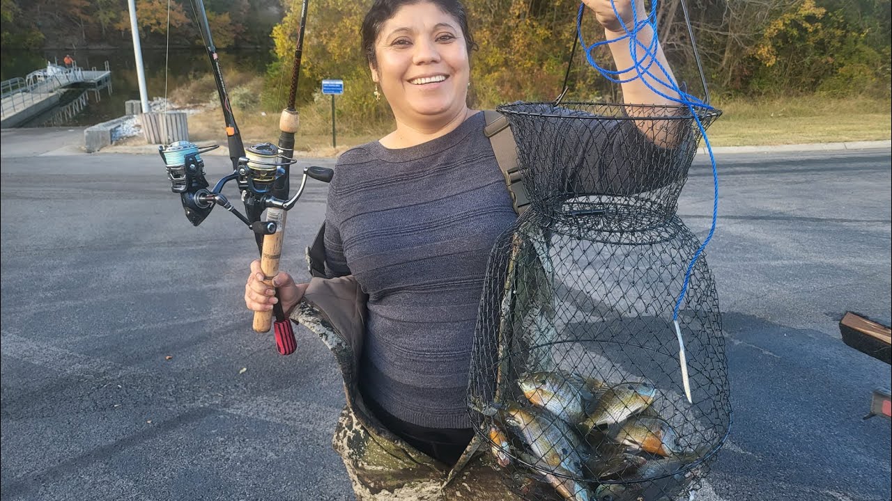 Pesca de orilla y frintanga, con la tia
