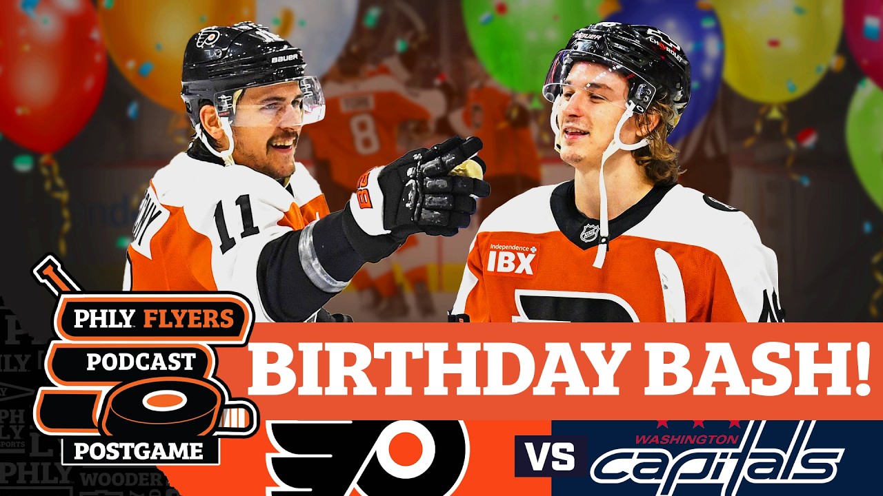 Konecny & Zegras POWER Flyers ahead of Capitals in Eastern Conference race | PHLY Flyers Podcast
