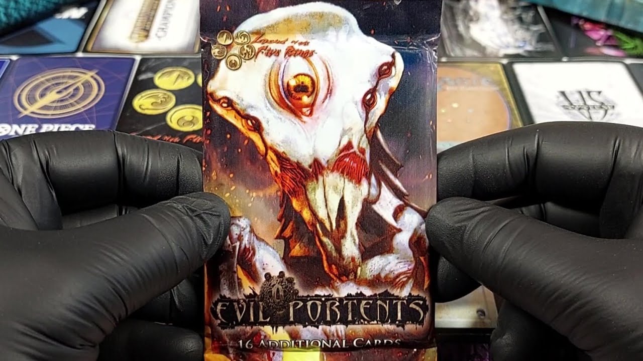 Legend of the Five Rings L5R CCG - Evil Portents ENG booster pack opening