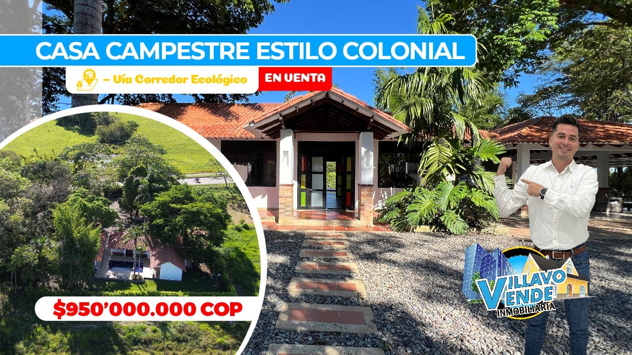 Casa Campestre en venta - Corredor Ecológico – Villavicencio 🌿