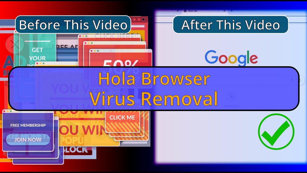 Вирус браузера Hola — автоматическое и ручное удаление