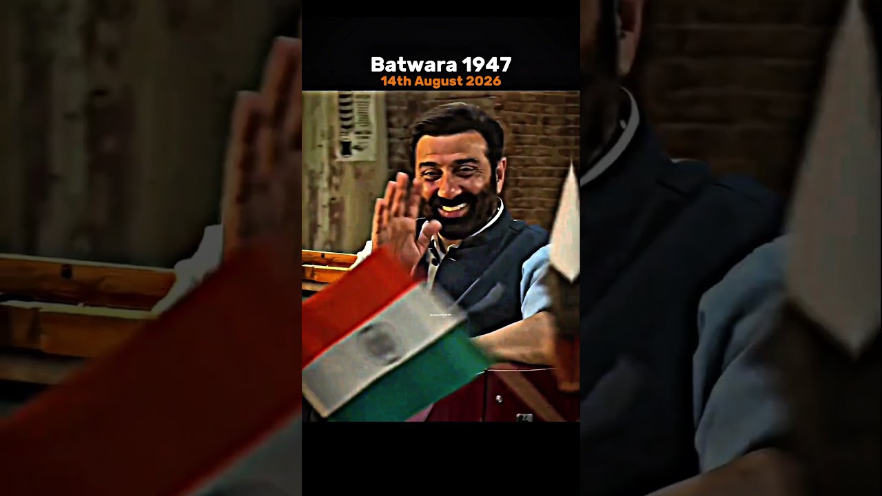 Batwara 1947 | Official Trailer | Sunny Deol | Preity Zinta | Aamir Khan | Rajkumar Santoshi