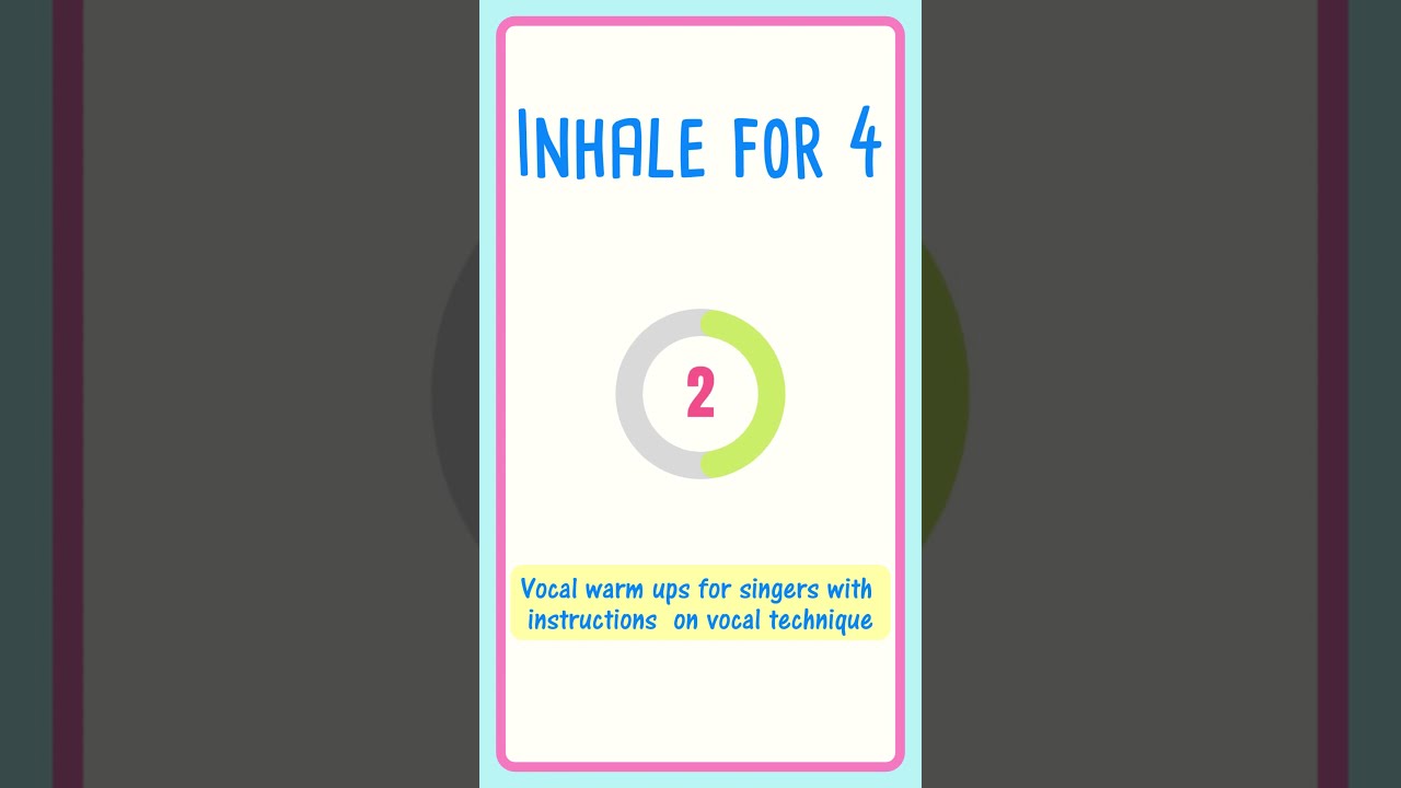 Farinelli Breathing Exercise for Singers #shorts #dotssinging