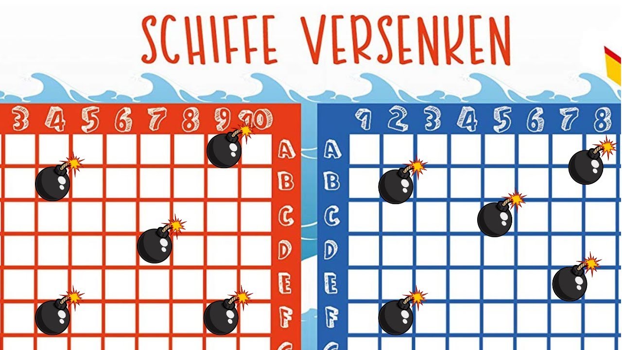 Schiffe versenken - Königin 👸 vs. König 🤴